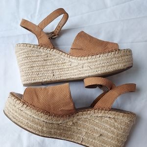 Franco Sarto• Wedge Open Toe Sandal